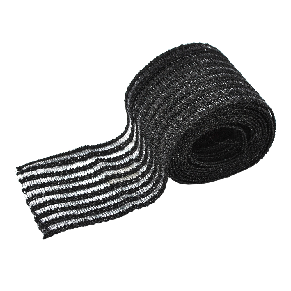 Резинка Дорожка, 4см, черный, ярд. Резинка