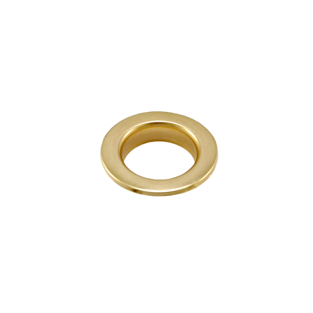 Люверс металл 21,5*35мм сталь, gold, 1т.шт.. Блочка / Люверс