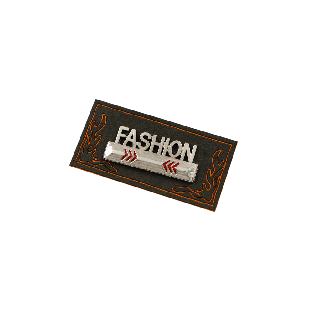 Лейба п/у A2987 Fashion оранжевый узор . Лейба Кожзам