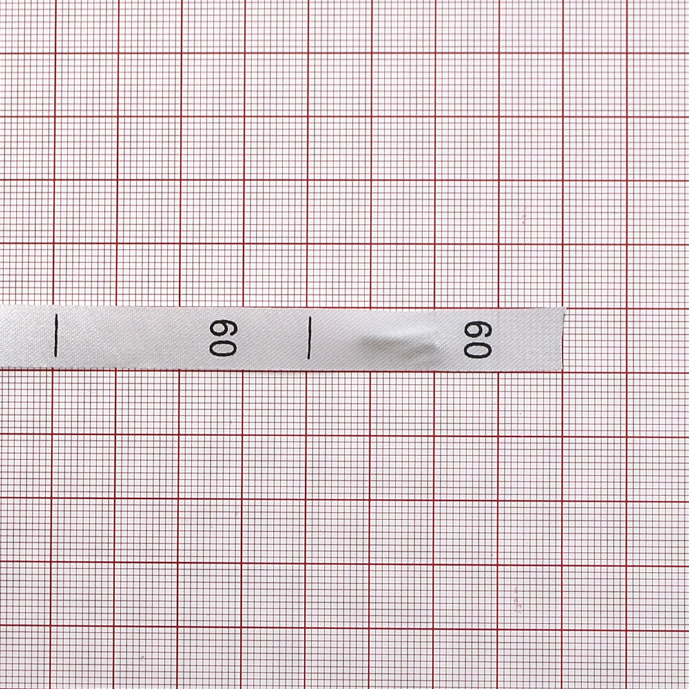 Размерник нейлон белый 60 /1250шт/, 50м. Размерник накатанный нейлон