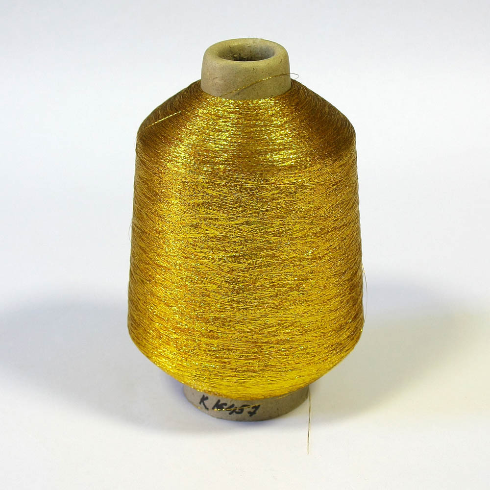Нитка люрекс X-4 золото /500г/ . Нитка Люрекс