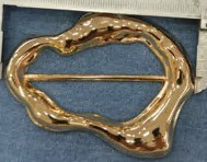 Перетяжка металл, золото, шт. Перетяжка металл со стразами